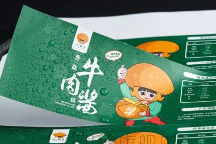 Durable tree-free PP synthetic paper stickers with high-tack adhesive, perfect for outdoor nursery tags and long-term asset labeling.